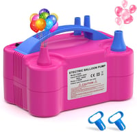 PlusFive elektromos léggömb pumpa 600W, kettős fúvóka, AC220-240V 1