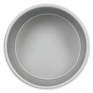 PME RND063 Anodizirani aluminijski okrugli kalup za torte, promjer 15,2 cm, dubina 7,6 cm, srebrni kalup za pečenje torti