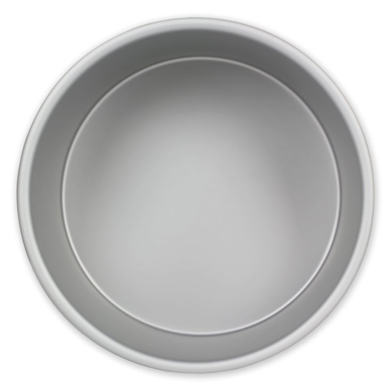 PME RND063 Eloxovaná hliníková okrúhla tortová forma, priemer 15,2 cm, hĺbka 7,6 cm, strieborná forma na pečenie
