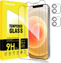 Pnakqil iPhone 12 edzett üveg képernyővédő 9H keménységgel, 4 darabos csomag 1