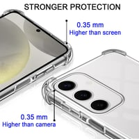 Husă din silicon transparent Pnakqil pentru Samsung Galaxy S24+ cu șnur - violet 2