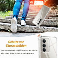 Husă Pnakqil pentru Xiaomi Redmi 15 5G cu șnur, husă de protecție transparentă din silicon moale cu șnur, bumper anti-cădere, 6,9 inchi, negru 4
