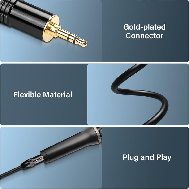 PNGKNYOCN 0,5m Aranyozott 3,5mm TRS Mini Jack - XLR Női Mikrofon Kábel Kétszeres Árnyékolással Kamerához, Telefonhoz, Hangkeverőhöz