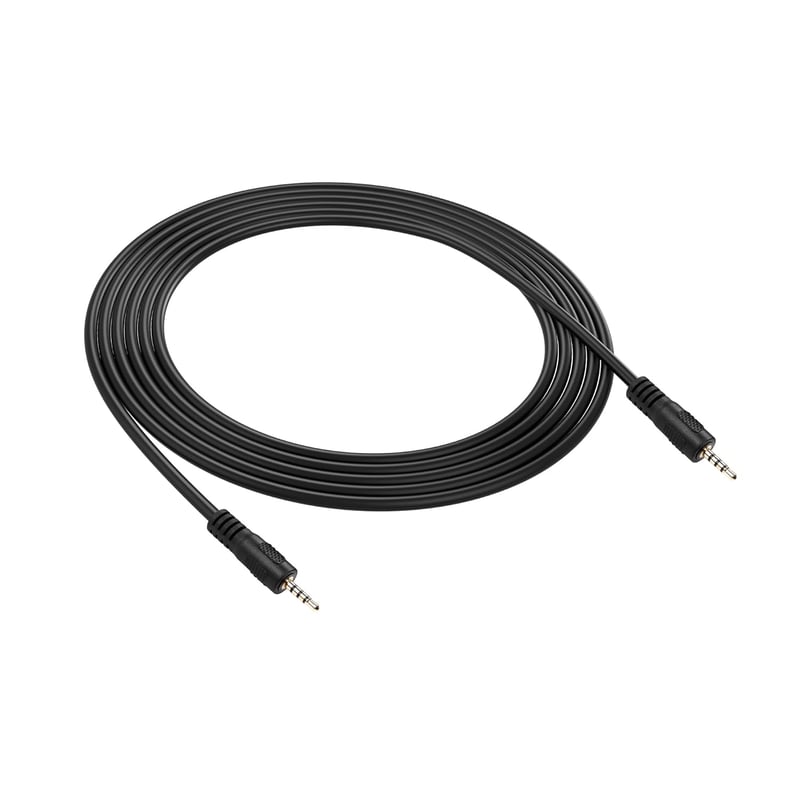 PNGKNYOCN 2.5 mm TRRS Sztereó Aux Kábel - 1,8m Férfi-Férfi Csatlakozó Okostelefonhoz, Fejhallgatóhoz, MP3 Lejátszóhoz és Hangszóróhoz