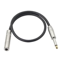 PNGKNYOCN 6.35mm Mono Jack Hosszabbító Kábel Erősítőkhöz, Hangszerekhez és Mikrofonokhoz - 55cm Fekete Árnyékolt Audió Kábel 2
