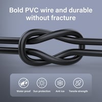 PNGKNYOCN 90 Fokos VGA Kábel, 0,5m, 1080P Full HD, Derékszögű Csatlakozóval Monitorhoz, Projektorhoz, Számítógéphez - Aranyozott Csatlakozók 3