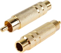 PNGKNYOCN RCA - 6,35mm Jack adapter aranyozott 2db audio konverter 1