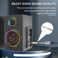 PNGKNYOCN RCA - 6,35mm Jack adapter aranyozott 2db audio konverter 6