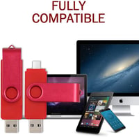PNTSong fém forgó USB 2.0 pendrive - 512 GB 4