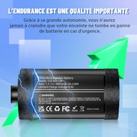 Acumulator de schimb POAQCIF pentru boxele Logitech UE MegaBoom și MegaBoom 3, compatibil cu: 533-000116, S-00147, S-00171, 533-000146, 533-000138, 984-001362 6