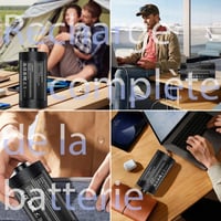 Acumulator de schimb POAQCIF pentru boxele Logitech UE MegaBoom și MegaBoom 3, compatibil cu: 533-000116, S-00147, S-00171, 533-000146, 533-000138, 984-001362 7