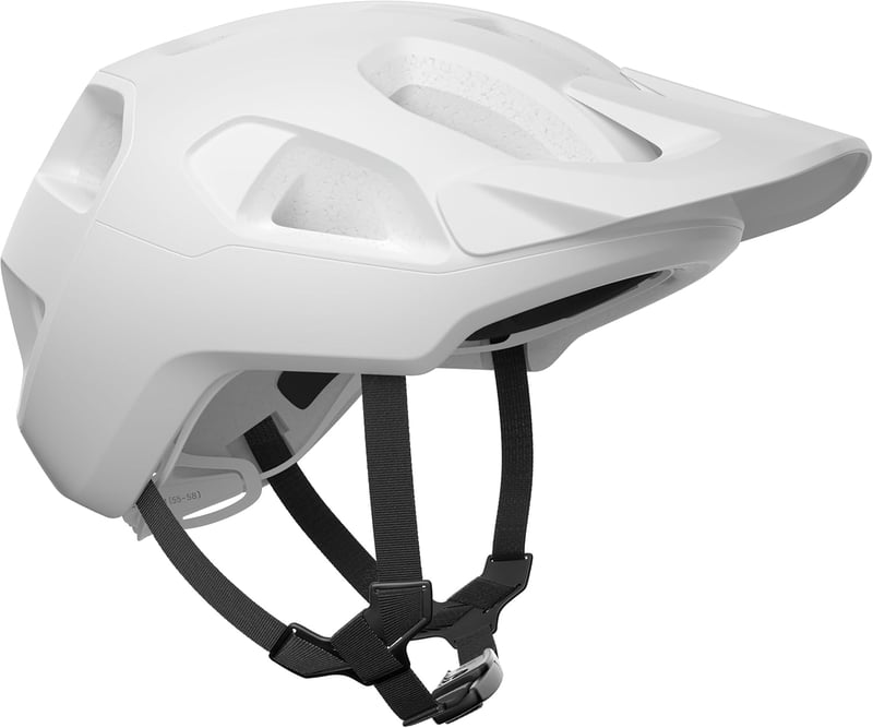 POC Cularis kerékpáros sisak MIPS védelemmel, könnyű és szellőztetett - Medium (55 - 58 inches), Hydrogen white matt