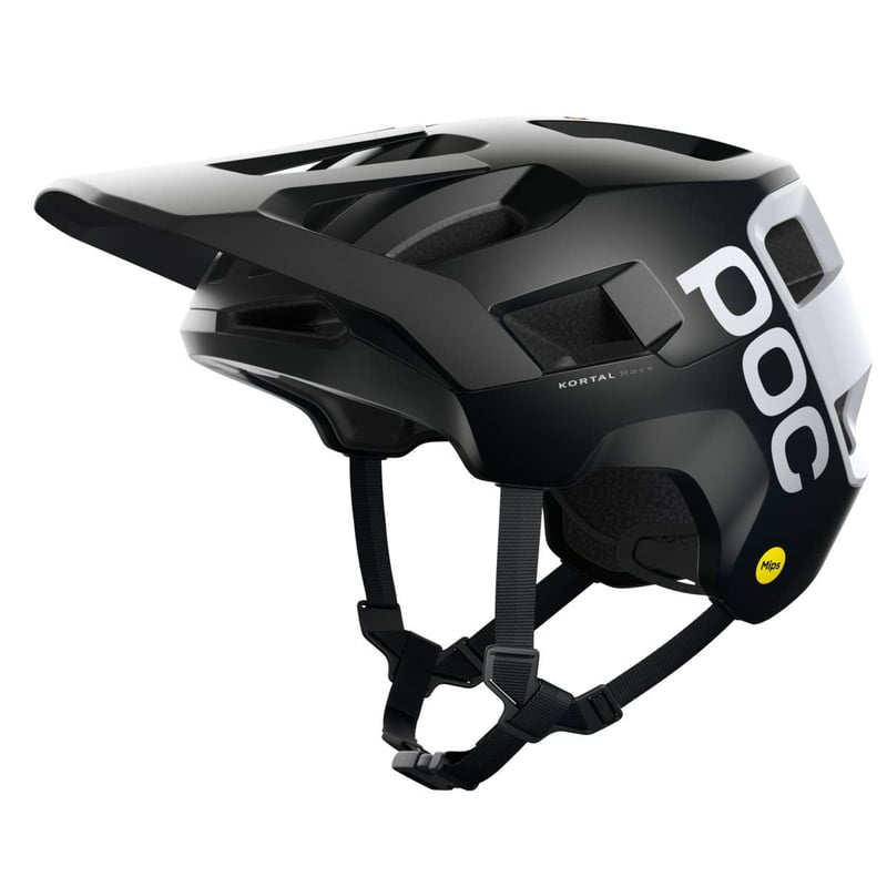 POC Kortal Race MIPS MTB kaciga RECCO & NFC - Uranium Black Matt/Hydrogen White - XL-XXL (59-62 cm)