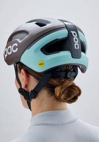 Cască de ciclism POC Omne Air MIPS - Medium (54-59 cm), Bronzite Brown Matt/Lazurite Blue - MIPS Air Node, ventilație optimizată, sistem de ajustare 360°, suport pentru ochelari 8