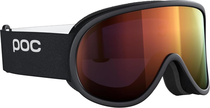 POC Retina Mid síszemüveg - Nagyobb látómező és nappali precizitás - Uranium Black/Partly Sunny Orange