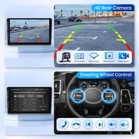 Podofo 9" Autórádió Fiat Ducato 3/Peugeot Boxer 2/Citroen Jumper 2 (2011-2022) - 2G+64G Vezeték Nélküli CarPlay, Android, Bluetooth, GPS, Wi 7