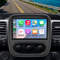 Podofo 9" Autórádió Opel Vivaro B/Renault Trafic/FIAT Talento/Nissan NV300 - Vezeték nélküli CarPlay és Android Auto, 2GB+64GB, GPS, Bluetoo 1