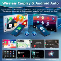 Podofo Android 13 Autórádió Kia Sportage 2010-2016 Apple CarPlay GPS WiFi 3