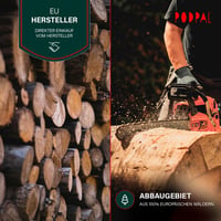 PODPAL Așchii de aprindere pentru toamnă, 200 buc. - 100% lână de lemn și ceară, ecologice, inodore, ideale pentru șemineu, cuptor, grătar și foc de tabără 8
