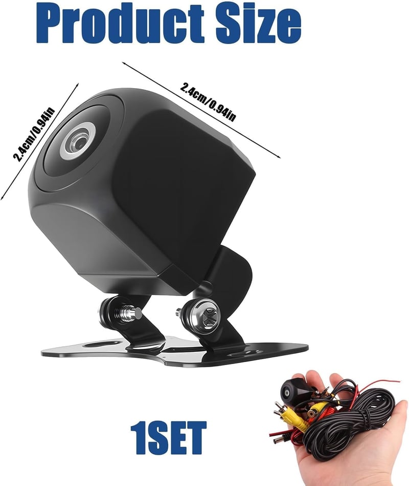 Poeloisy AHD 1080P Tolatókamera 170° Széles Látószög IP68 Vízálló Éjjellátó