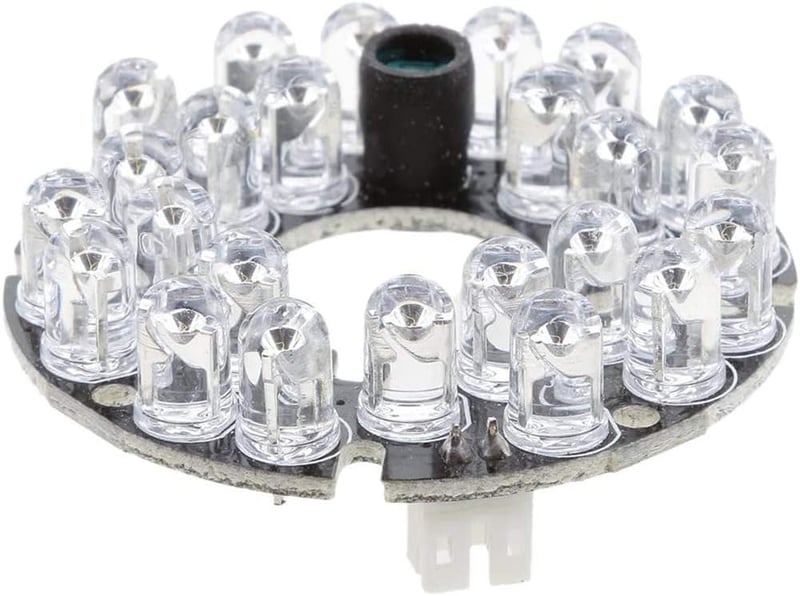 POFET 24db Infrared IR LED 850nm Kameramodul Megfigyelő Rendszerhez
