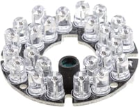 POFET 24db Infrared IR LED 850nm Kameramodul Megfigyelő Rendszerhez 4
