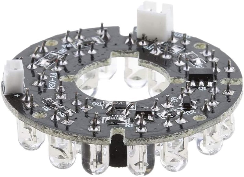 POFET 24db Infrared IR LED 850nm Kameramodul Megfigyelő Rendszerhez