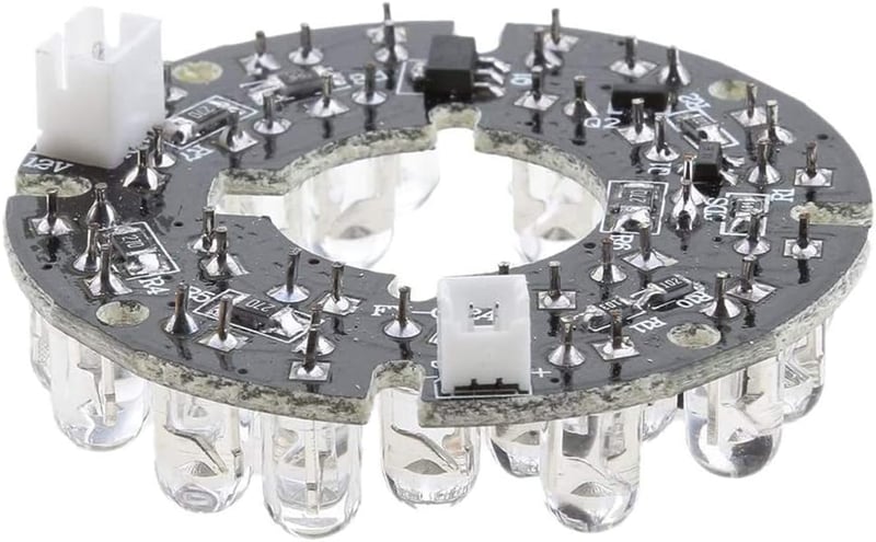 POFET 24db Infrared IR LED 850nm Kameramodul Megfigyelő Rendszerhez