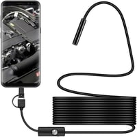 POFET 3in1 Endoszkóp Kamera Lámpa Vízálló 5m USB Android PC Laptop 5