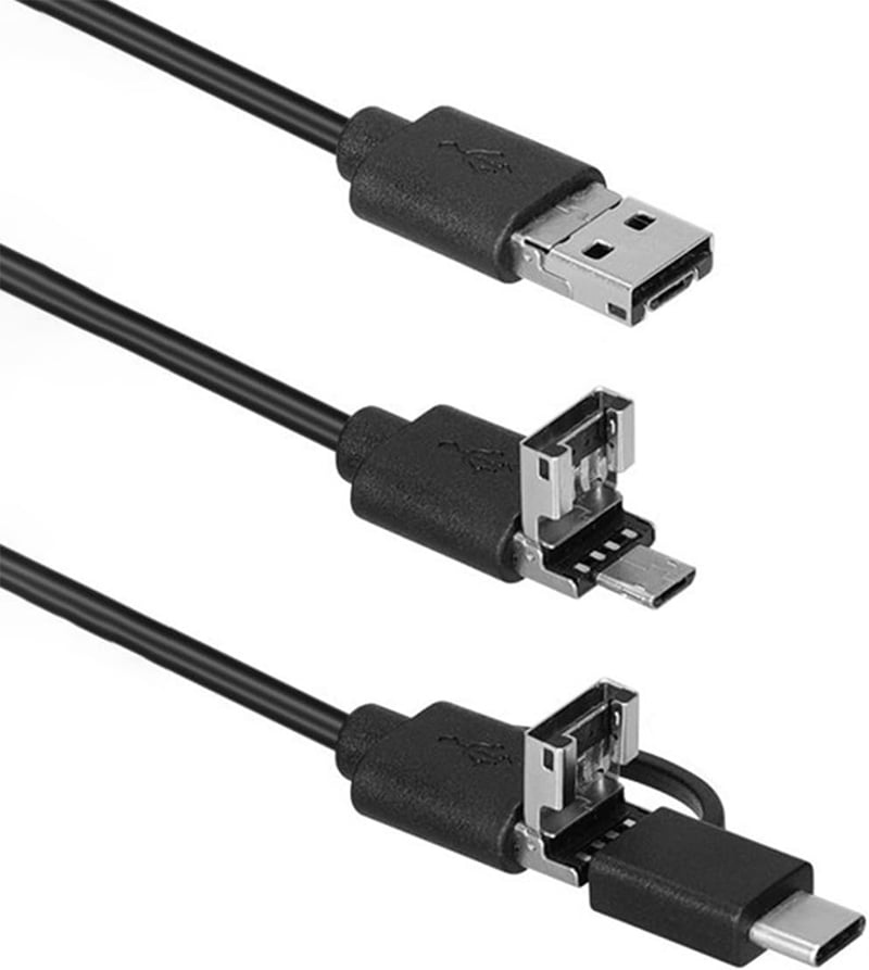 POFET 3in1 Endoszkóp Kamera Lámpa Vízálló 5m USB Android PC Laptop