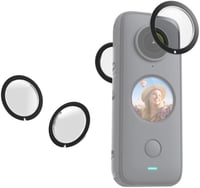 POFET Insta360 One X2 Dual Lencse Védő Tok Panorámikus Akciókamera Kiegészítő 1