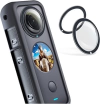 POFET Insta360 One X2 Dual Lencse Védő Tok Panorámikus Akciókamera Kiegészítő 2