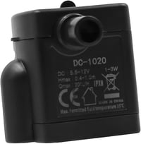 POFET Mini Szubmerzibilis Szivattyú 5-12V 200L/H Napelemes Szökőkút Csendes Motor 6