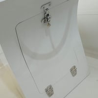 POFET Rozsdamentes Acél Hajó Ajtó Zsanér SUS316 Nehéz Terhelésű 38x102mm 2db 3