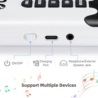 POGOLAB 88 Billentyűs Feltekerhető Zongora - Bluetooth Hordozható Digitális Billentyűzet 14 Demo/128 Ritmus/128 Hangzás, Kezdőknek 6