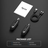 POGOLAB BKW-X1 Vezeték Nélküli XLR Mikrofon Adapter Szett - 2.4GHz, 12 Órás Üzemidő, 150 Láb Hatótáv, Dinamikus és Kondenzátor Mikrofonokhoz 7