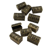 POHOVE mini gusarska škrinja za blago, kutijica za nakit u antiknom stilu - 8x5 cm - 10 kom. 2