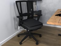 POKAR Ergonomikus Ékpárna Fekete 38x38 cm Irodai Szék és Autó Üléshez 6