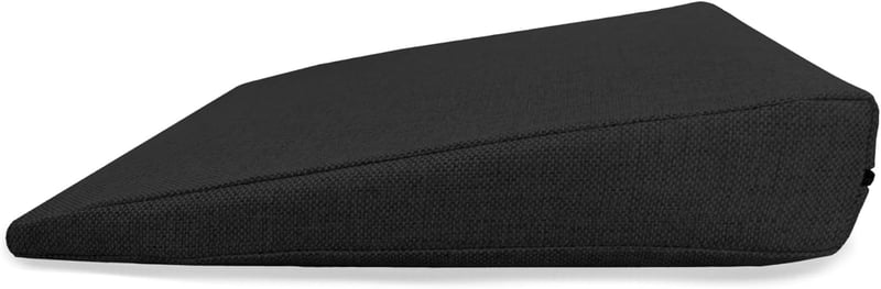 POKAR Ergonomikus Ékpárna Fekete 38x38 cm Irodai Szék és Autó Üléshez