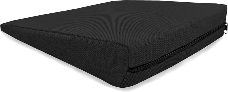 POKAR Ergonomikus Ékpárna Fekete 38x38 cm Irodai Szék és Autó Üléshez