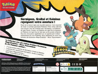 Pokémon Deluxe Pin kolekcia Prví Mega evoluční partneri Transcendentní hrdinovia – 3 lesklé promo karty, 1 deluxe odznak a 5 booster balíčkov 4