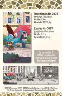 Pokémon zberateľská kartová hra Mini Tin Box Illumina City Salamence a Litleo – 2 balíčky booster, 1 pohľadnica a 1 hárok nálepiek 5