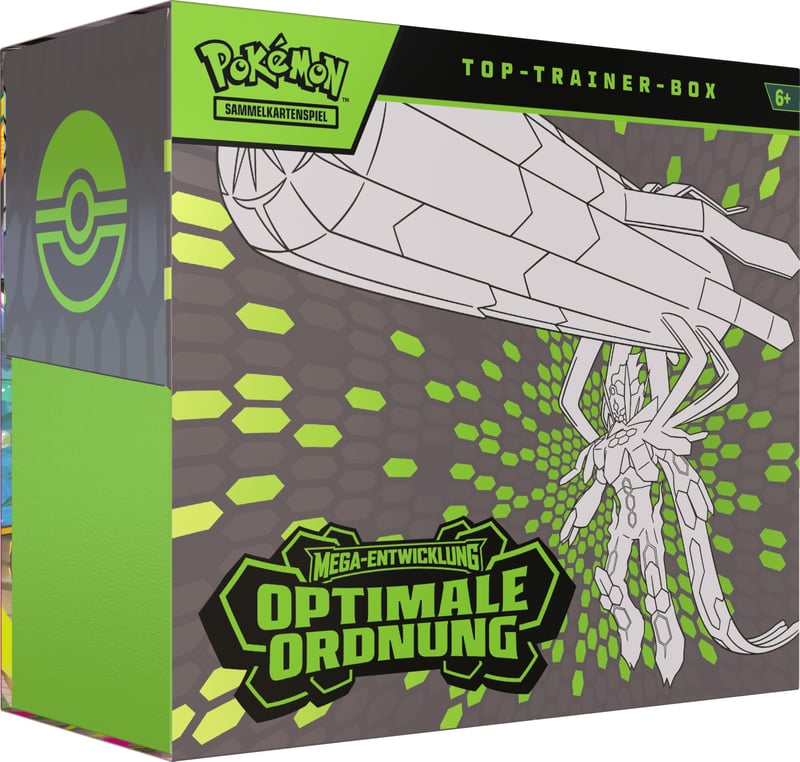 Pokémon Zberateľská kartová hra PKM ME03 Top Trainer Box - Prémiové balenie kariet 1 ks