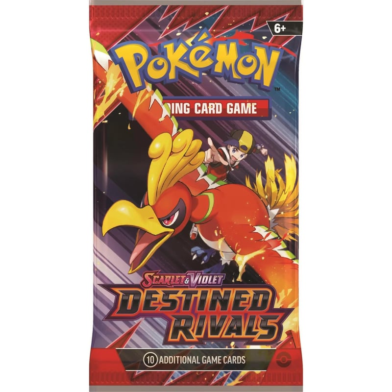 Pokémon zberateľská kartová hra - Scarlet & Violet 10 - Destined Rivals Booster balíček