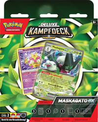 Pokémon Zberateľská kartová hra: Deluxe bojový balíček Maskagato-ex – Okamžite hrateľný balíček so 60 kartami a príslušenstvom 2