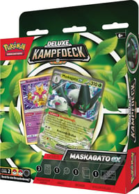 Pokémon Zberateľská kartová hra: Deluxe bojový balíček Maskagato-ex – Okamžite hrateľný balíček so 60 kartami a príslušenstvom 3