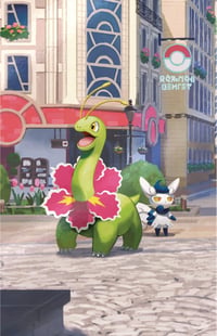 Pokémon Illumis Mini Box – Meganium a Mistigrix (2 balíčky kariet, 1 ilustračná karta a 1 hárok nálepiek) 6