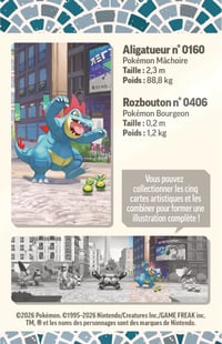 Mini-plechovka Pokémon Illumis – Salamence a Litleo (2 balíčky, 1 umelecká karta a 1 hárok nálepiek) 5