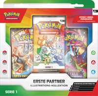Pokémon Illusztráció Gyűjtemény Első Partner 1-es sorozat 3 promókártya 2 erősítőcsomag 1 matricalap Pokémon kártyajátékhoz 2