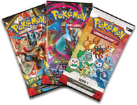 Pokémon Illusztráció Gyűjtemény Első Partner 1-es sorozat 3 promókártya 2 erősítőcsomag 1 matricalap Pokémon kártyajátékhoz 7